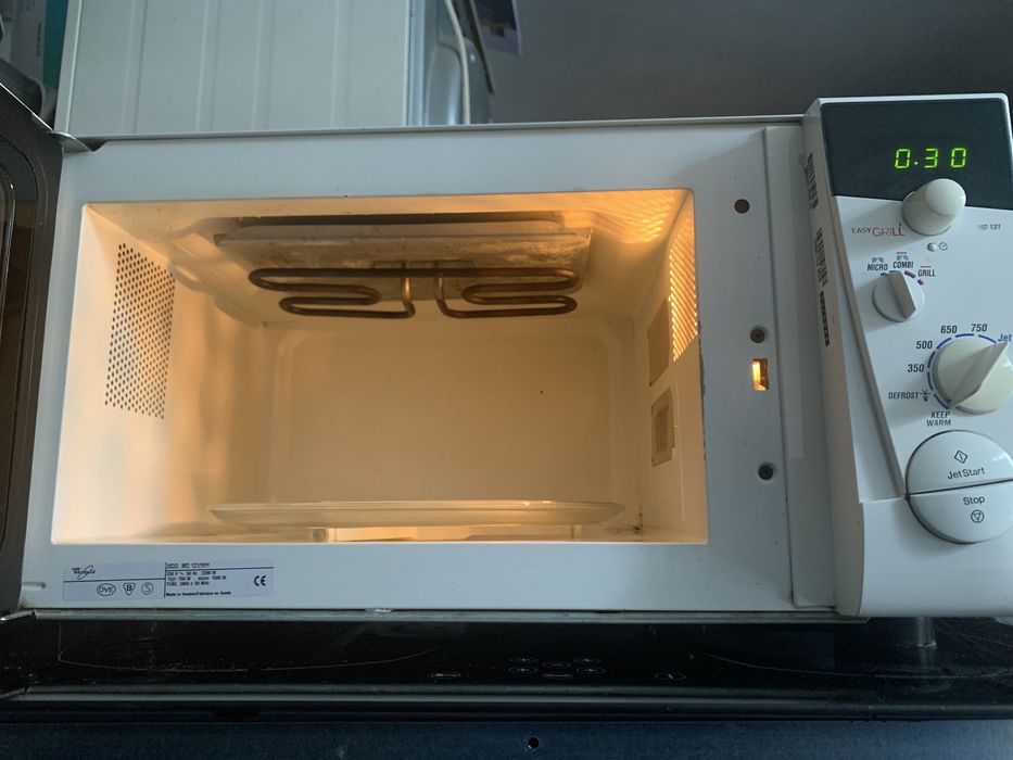 microondas whirlpool com grill