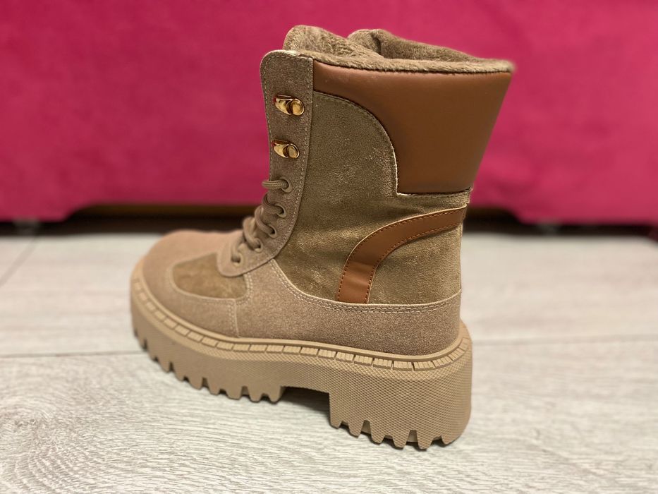 Workery trapery botki zimowe ocieplane roz 36