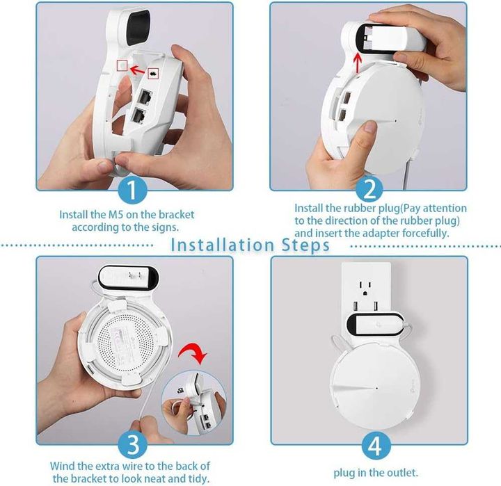 TP-Link Deco M5 Wi-Fi uchwyt ścienny do montażu na ścianie