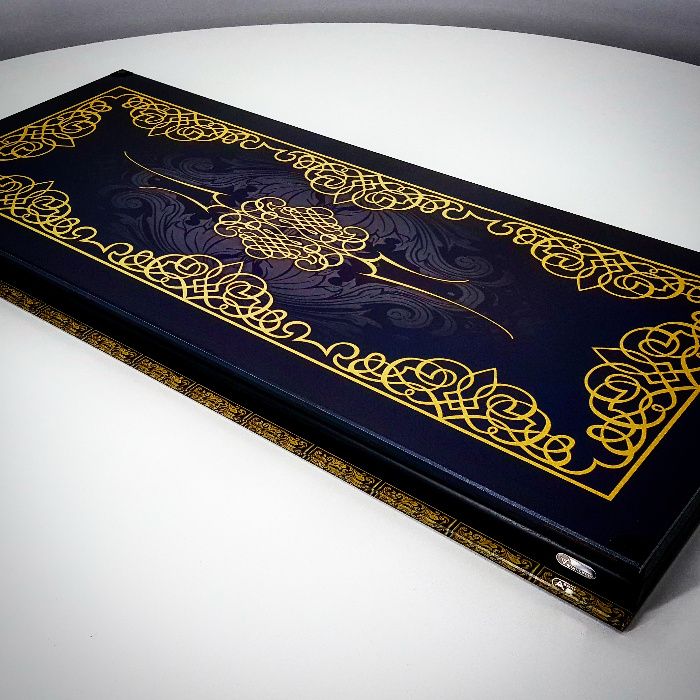 Нарды Люкс. Стекло, дерево и метал! Подарок мужу, мужчине. Art-limit.