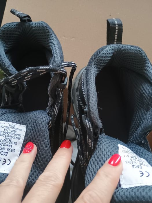 Buty robocze BHP Veltuff 36 wzmocniona stalą podeszwa