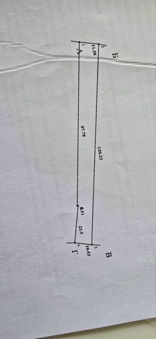 Фасадный участок в Шабо