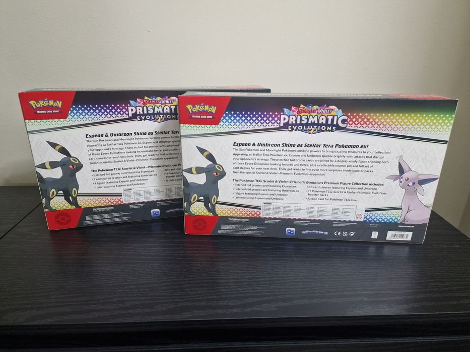 Pokémon Prismatic Evolutions Figure Collection