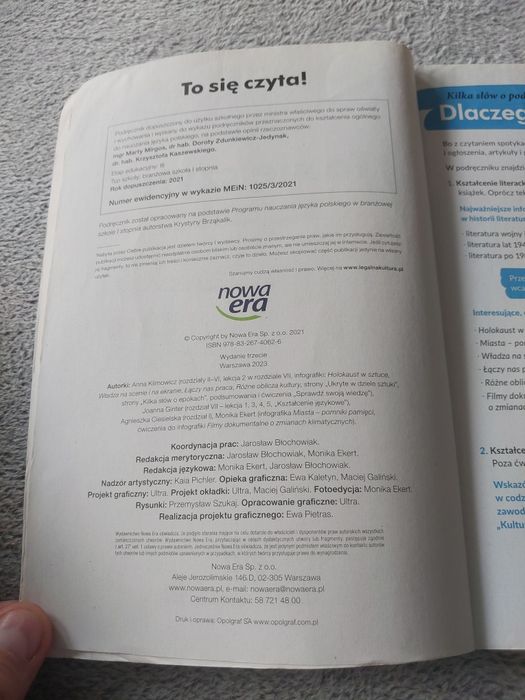 Książka to się czyta 3