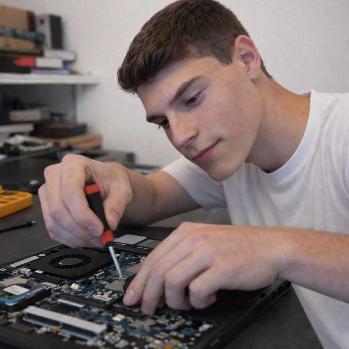 Arranjo Computadores Torre e Computadores Portáteis