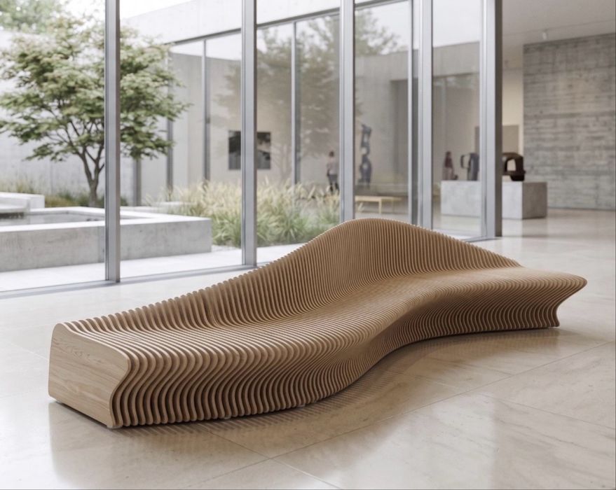 Balcões e bancos paramétricos