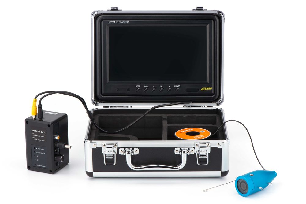 Підводна камера Fisher CR110-9L і CR110-9S кабель 15 м, Гарантія