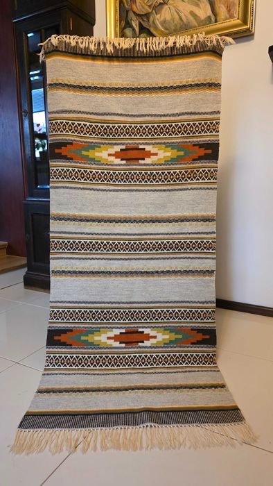 Kilim ,gobelin wełniany,ręcznie tkany 160/63