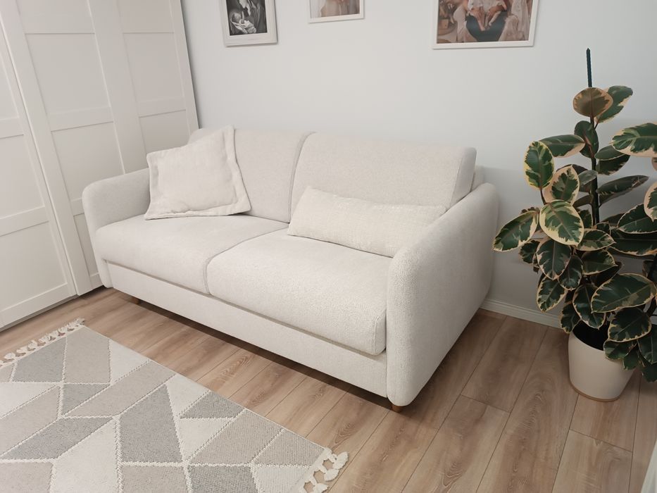 Sofa z materacem i funkcją spania NOWA!