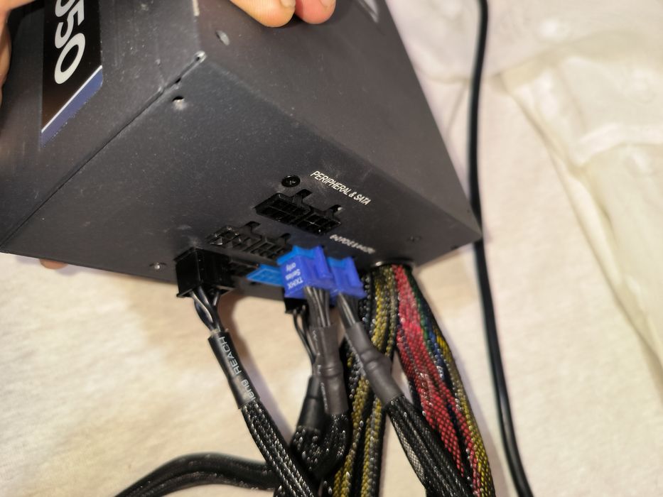 Corsair HX1050 1050W (CMPSU-1050HX) 80 PLUS Silver Semi-Modular Блок живлення бж бп блок питания  rtx rx gtx gt gaming OC plus mx