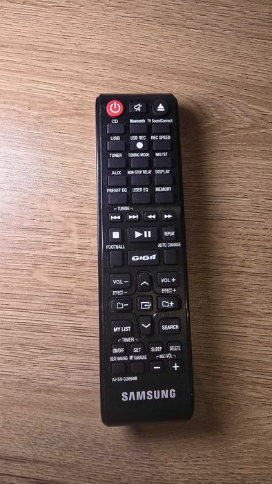 Oryginalny Pilot Samsung AH59 - 02694B do wieży Giga Sound MX-J630