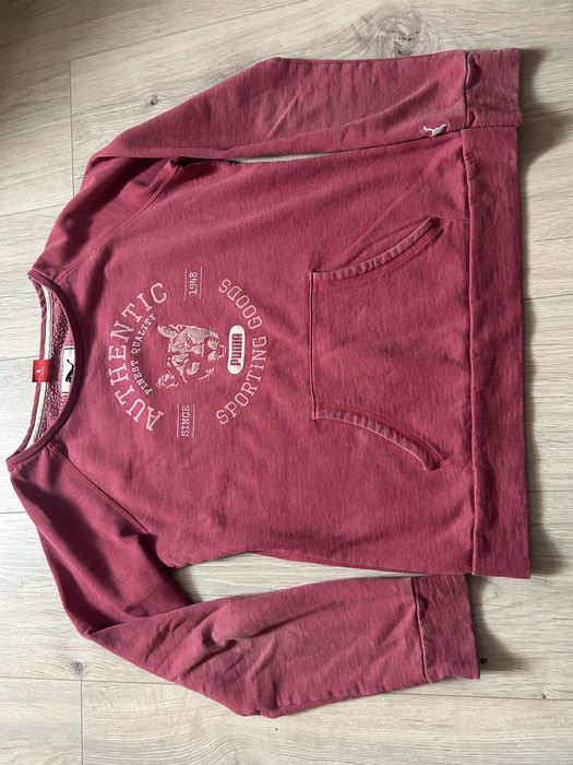 Różowa bluza puma