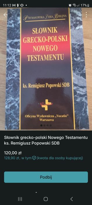 Słownik grecko-polski NT