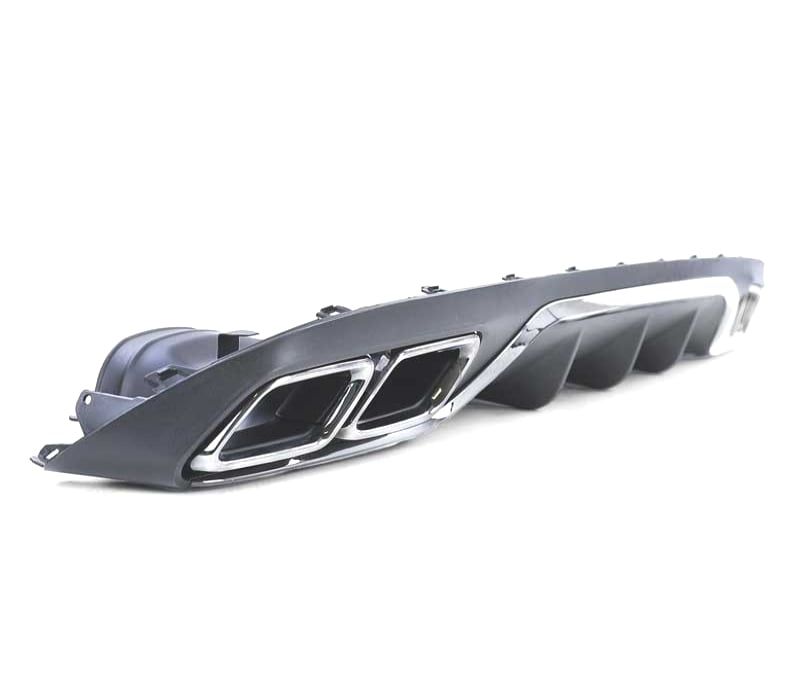 DIFUSOR MERCEDES CLASE E W213 SEDAN 16-20 LOOK AMG E63 + PONTEIRAS ESCAPE