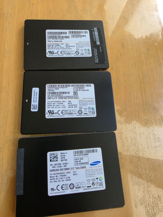 Ssd Samsung  256gb якісний ссд диск для ноутбука або компьютера