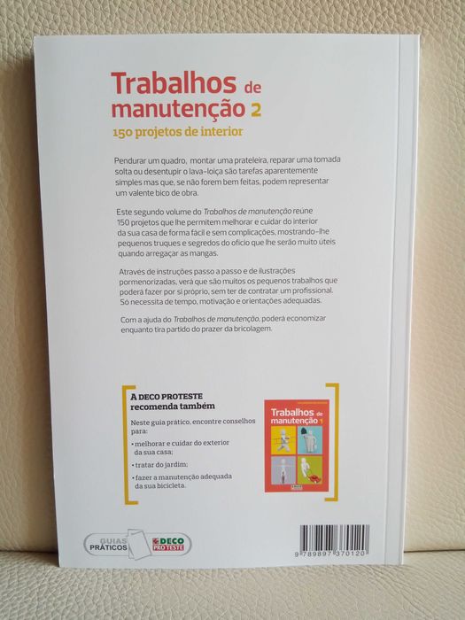 Livro ' Trabalhos de Manutenção '