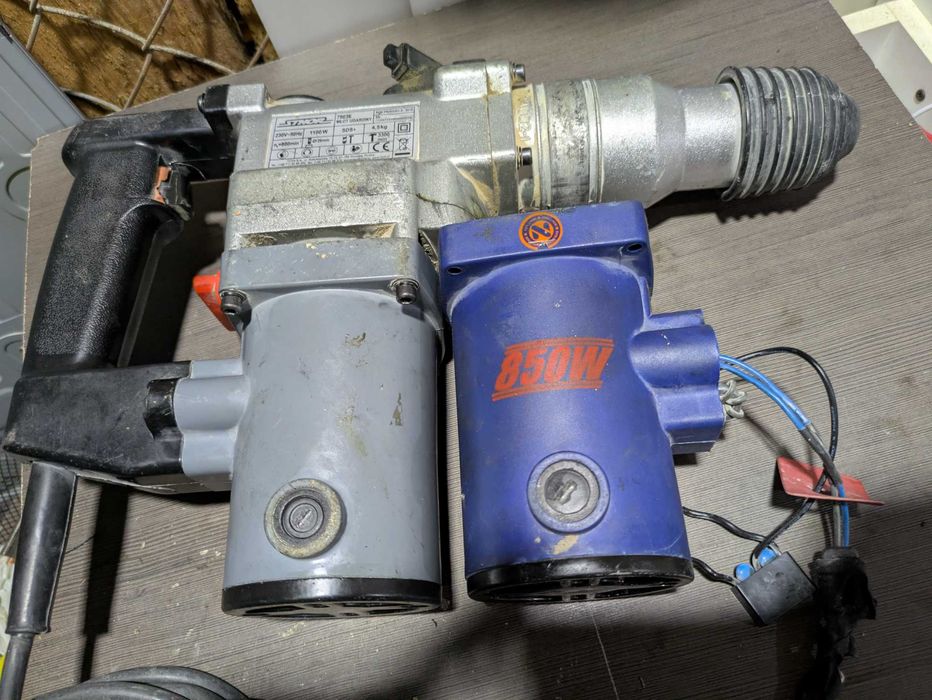 ударная дрель + инструмент