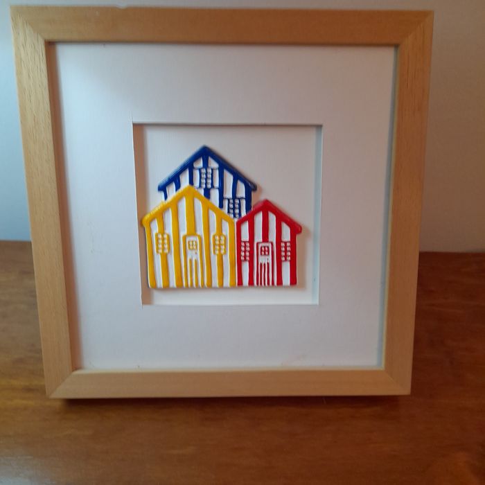 Wall Picture and Jars64584643828483121