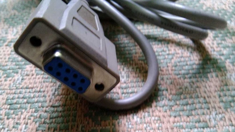 Кабель-удлинитель Serial 9 pin COM 9-pin (mama)/COM 9-pin (papa) 1.8м