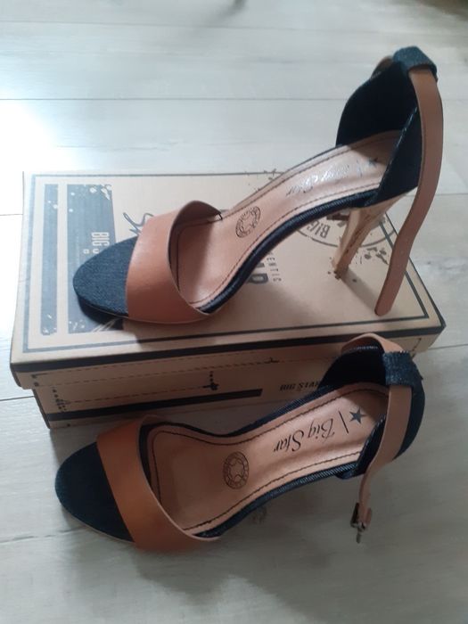 Sandały na obcasie roz. 38 BIG STAR
