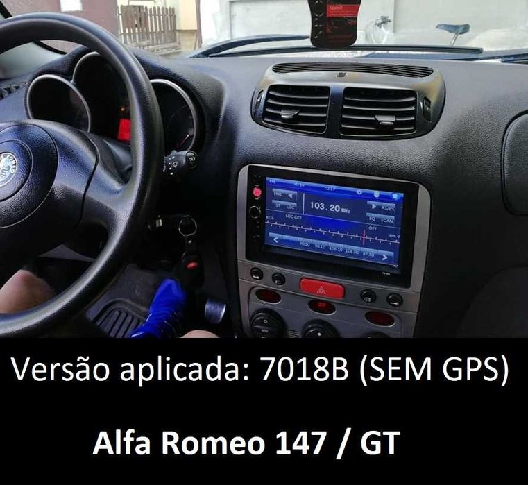 (NOVO) Rádio 2DIN • Alfa Romeo • MiTo • 147 • GT • Android [4+64GB]
