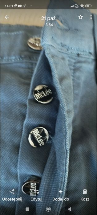 Spodnie męskie elastyczne