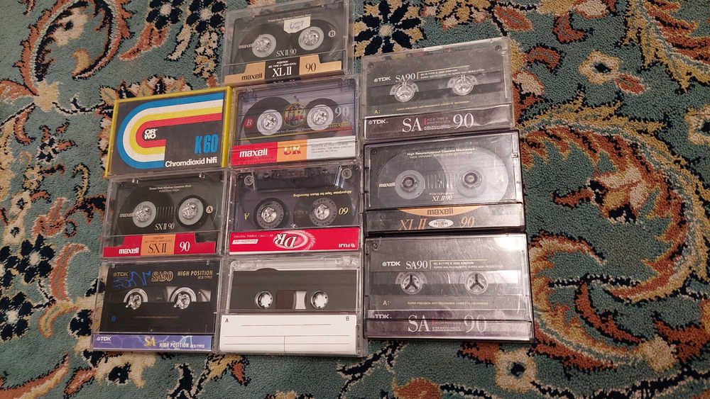 Kasety magnetofonowe 10szt. sony,tdk,maxell,philips,basf - 6