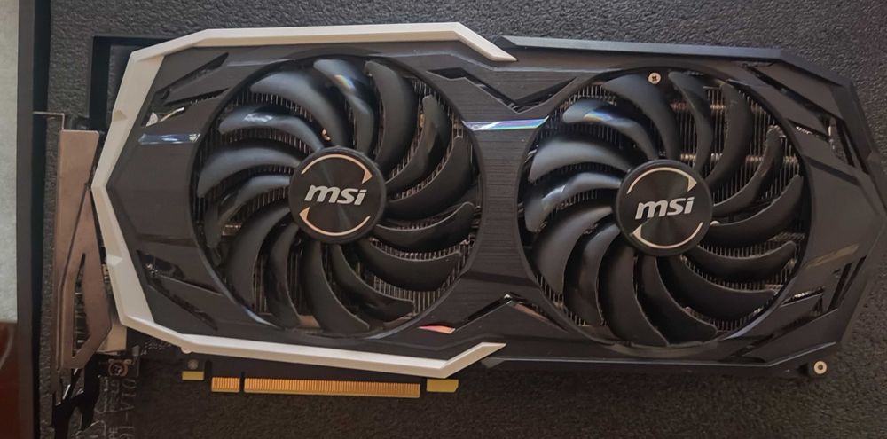 Uszkodzona karta graficzna MSI GeForce RTX 2070 ARMOR 8 GB