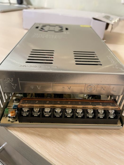 Імпульсний блок живлення 24 вольт, 15А. 360 ватт