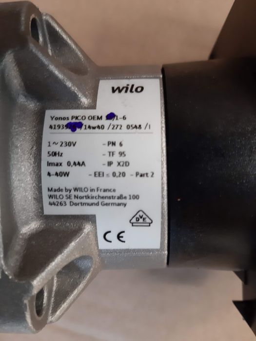 silnik serwisowy wilo yonos pico 15/1-6 25/1-6 20/1-6 30/1-6