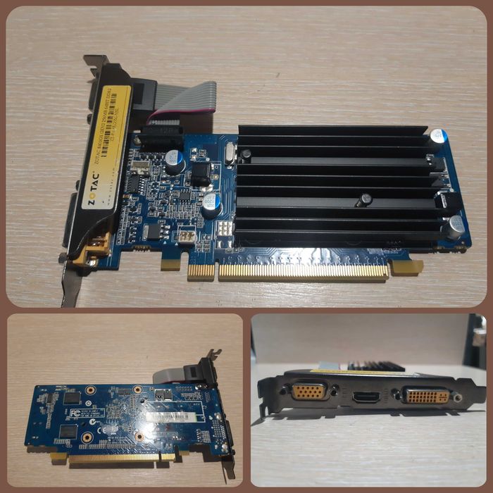 Відеокарти затички 256MB PCIe б/в, гурт та роздріб