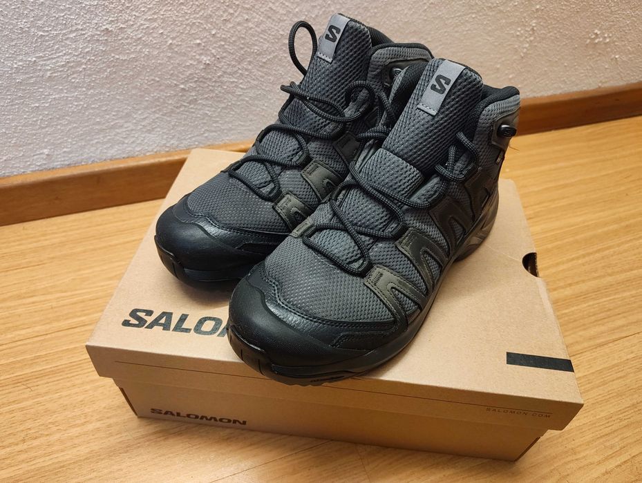 Salomon X‑Adventure Recon Mid GTX 42 – Gore‑Tex, quase novas