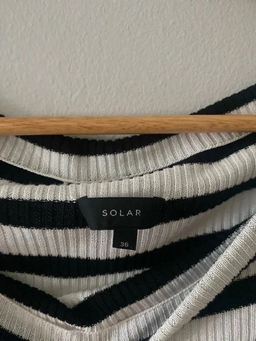 Tunika dzianinowa w paski Solar