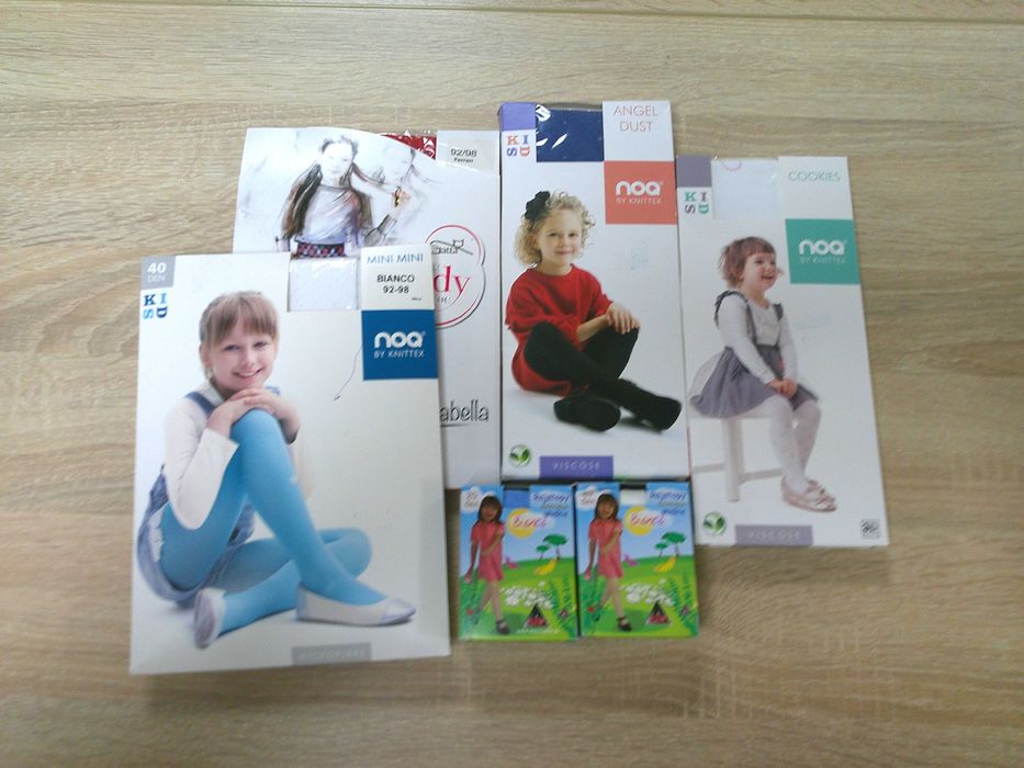 Rajstopy 92/98 zestaw 6szt