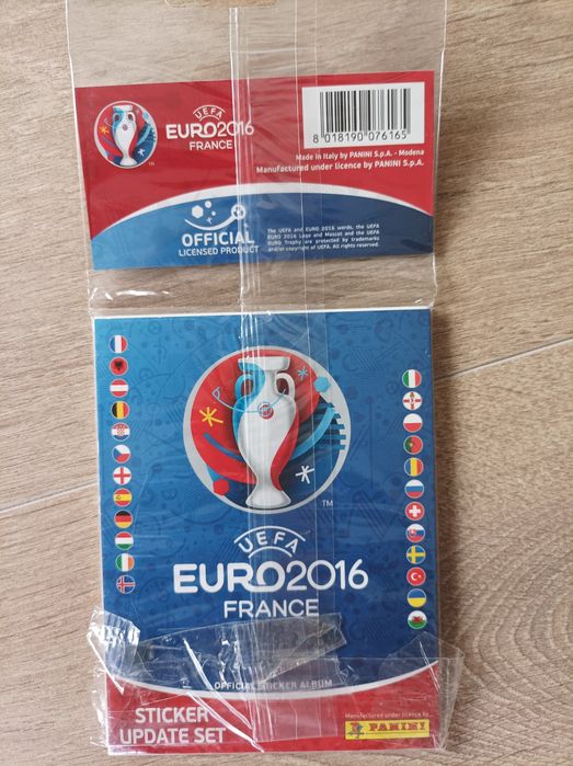 Pack atualização cromos Euro 2016 Panini