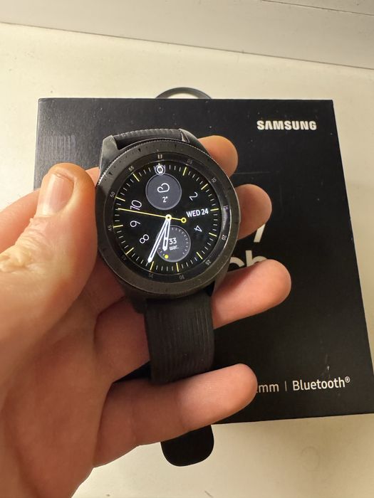 Смарт часы samsung galaxy watch 42мм (Sm-r810) фитнес браслет