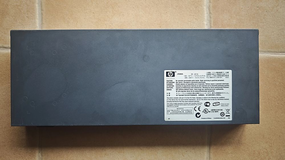 HP ProCurve 1700-24 J9080A Switch Web Managed Fanless 23 Portas OK