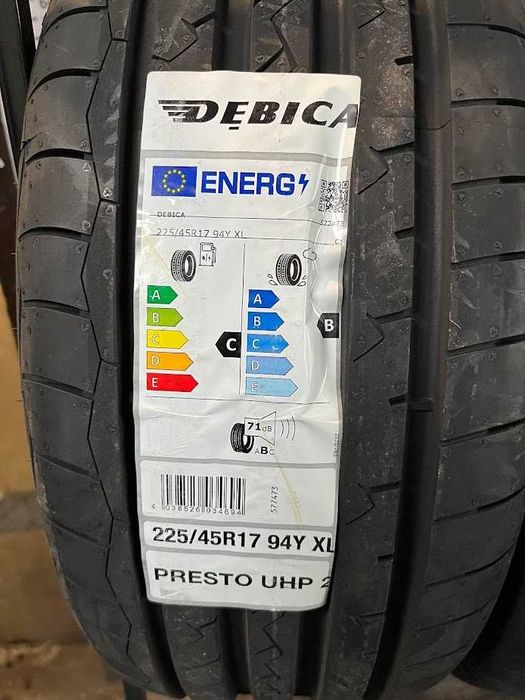 225/45R17 94Y XL  Dębica Presto UHP 2 dwie nowe opony letnie