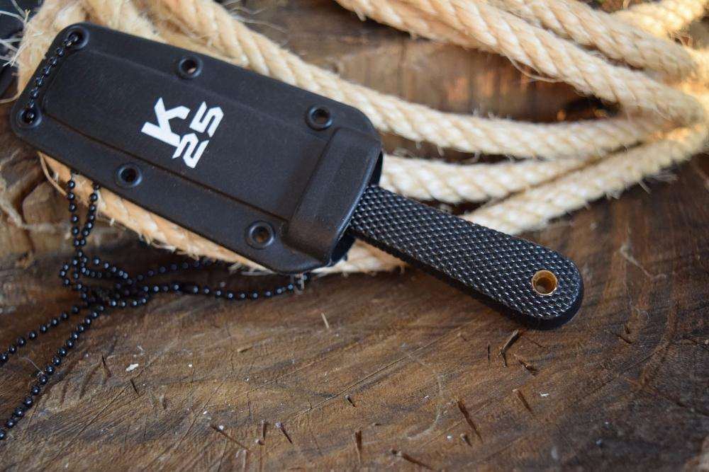 Faca de pescoço K25 Rui caça pesca