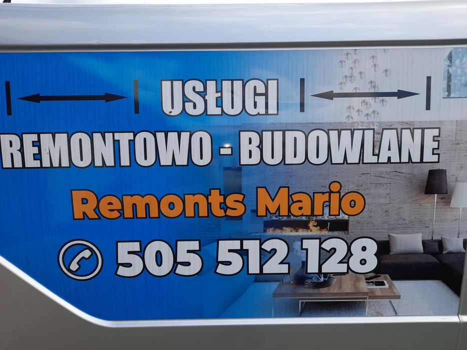 Usługi remontowo-budowlane