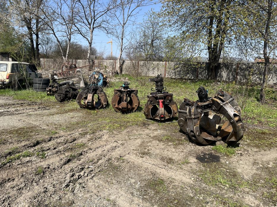 Лісовий кран маніпулятор Ostroj 185z грейфер Loglift Palfinger Epsilon