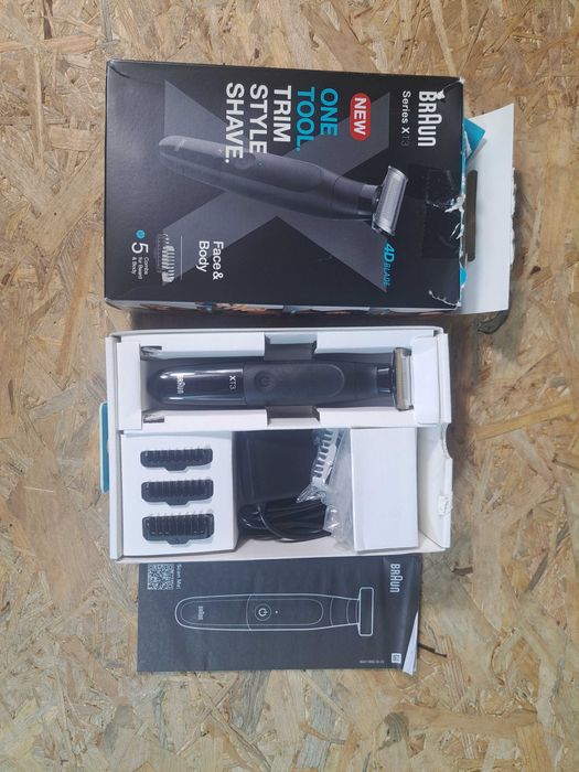 Braun Series XT3200 – Trymer do brody i ciała, powystawowy