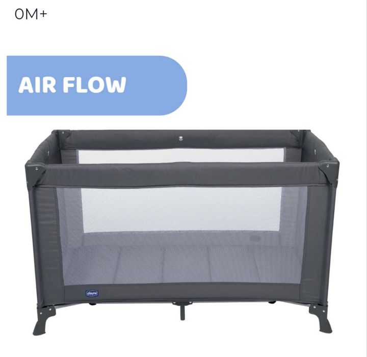 Berço de Viagem Chicco Azul – Dobrável e Portátil