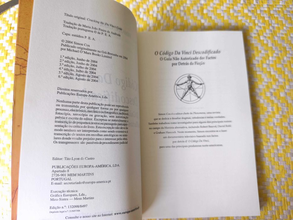 Código Da Vinci descodificado –  Simon Cox