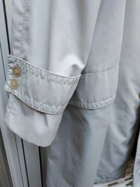 Gabardine vintage, cinzento claro