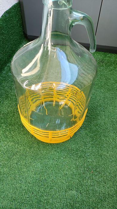 Galon /butelka na wino/bimber 5 l w oplocie