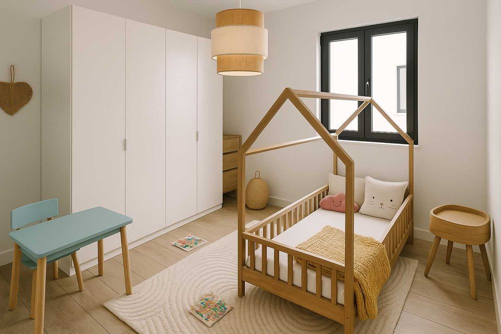 Casa térrea T2 p/ reabilitar com quintal em Penedo Gordo