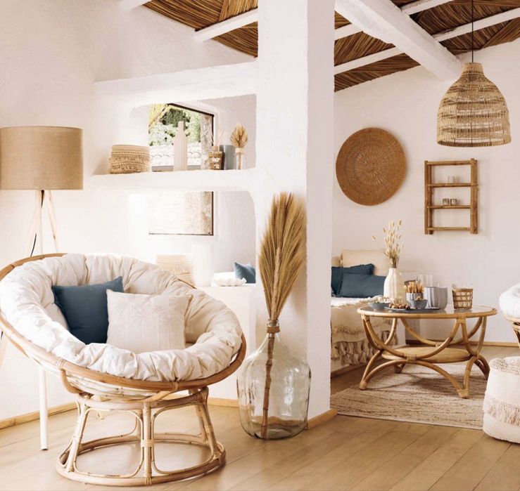 Poltrona natural Bambu