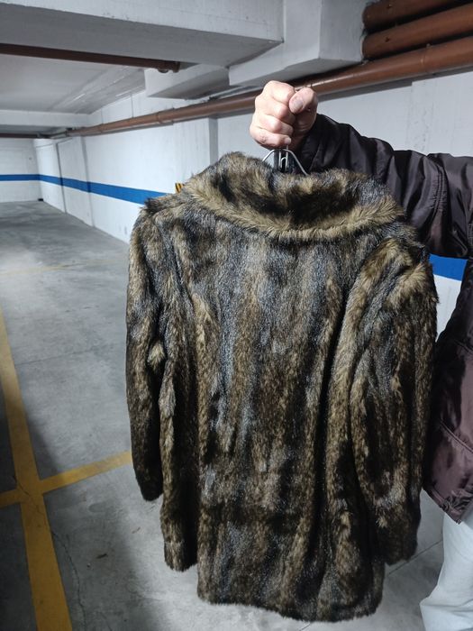 Casaco de pelo sintético