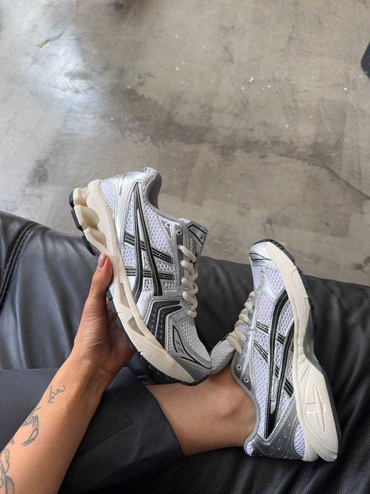 ‼️ НОВІ Кросівки Asics Gel-Kayano 14 Silver White